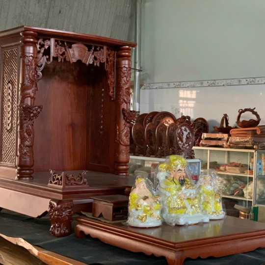 Bộ bàn thờ ông Địa đẹp
