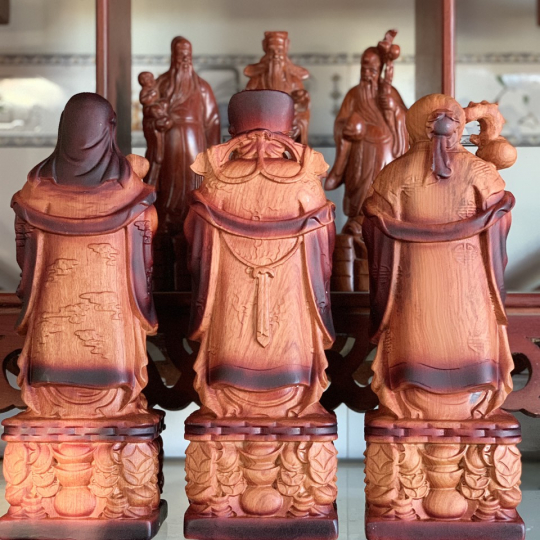 Tượng gỗ thờ bàn Ông Địa