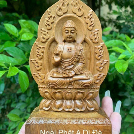 Tượng gỗ điêu khắc Phật giáo - 5