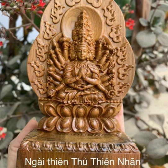Tượng gỗ điêu khắc Phật giáo - 8