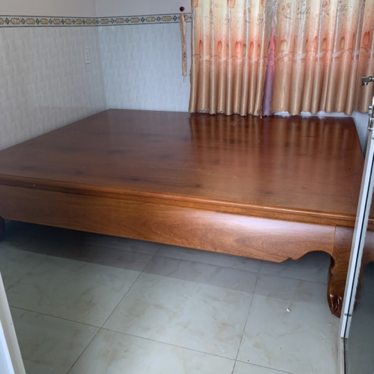 Chạm gỗ phòng ngủ - tấm phản gỗ