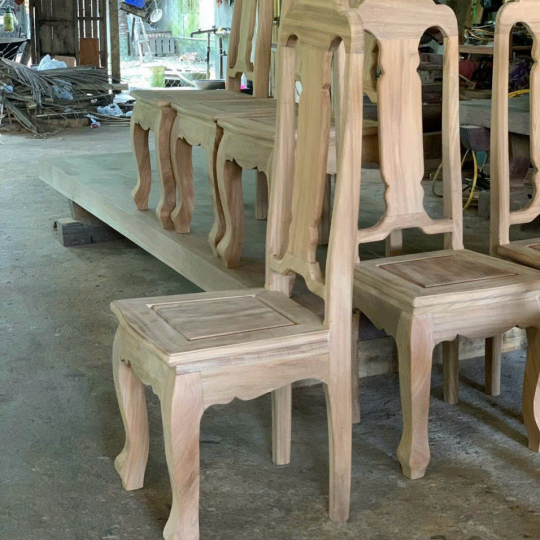Ghế gỗ - mỹ nghê