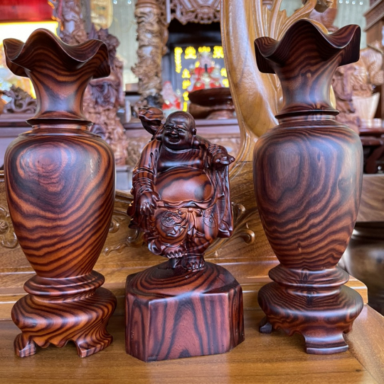 Tượng gỗ & Lục bình gỗ- nhiều mẫu chọn