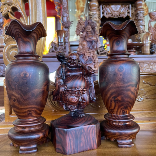 Tượng gỗ & Lục bình gỗ- nhiều mẫu chọn