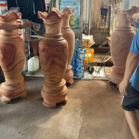 Lục bình gỗ cao 2m