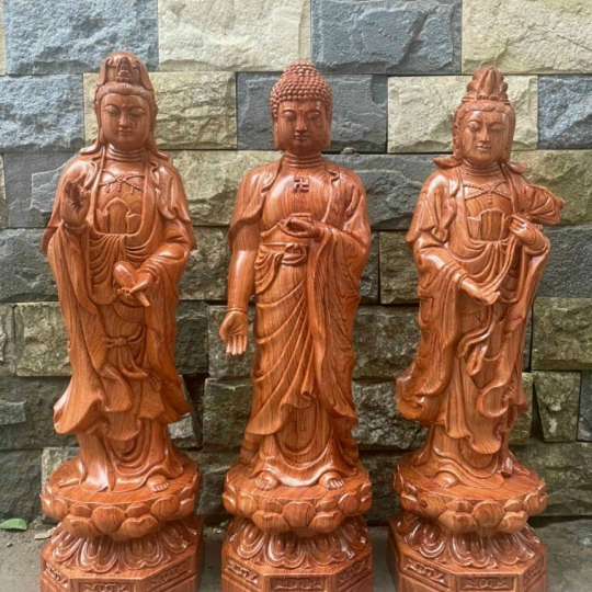Tượng Tam Thế Phật