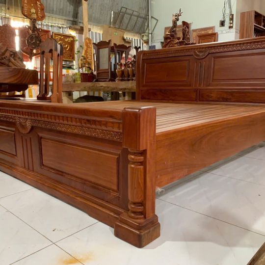 Giường gỗ cao cấp