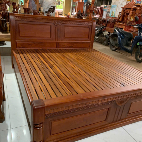 Giường gỗ cao cấp